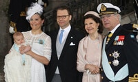 'Glamour' y tradición en el Bautizo Real de Oscar de Suecia