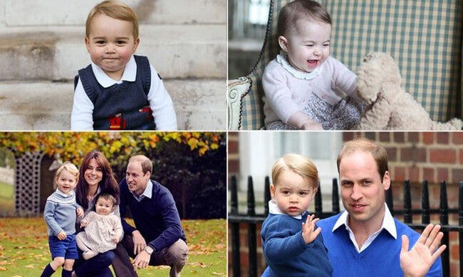 Un recorrido en imágenes por los mejores momentos de los príncipes George y Charlotte