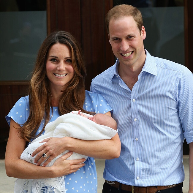El príncipe William habla sobre su nuevo bebé y de la salud de Kate Middleton 