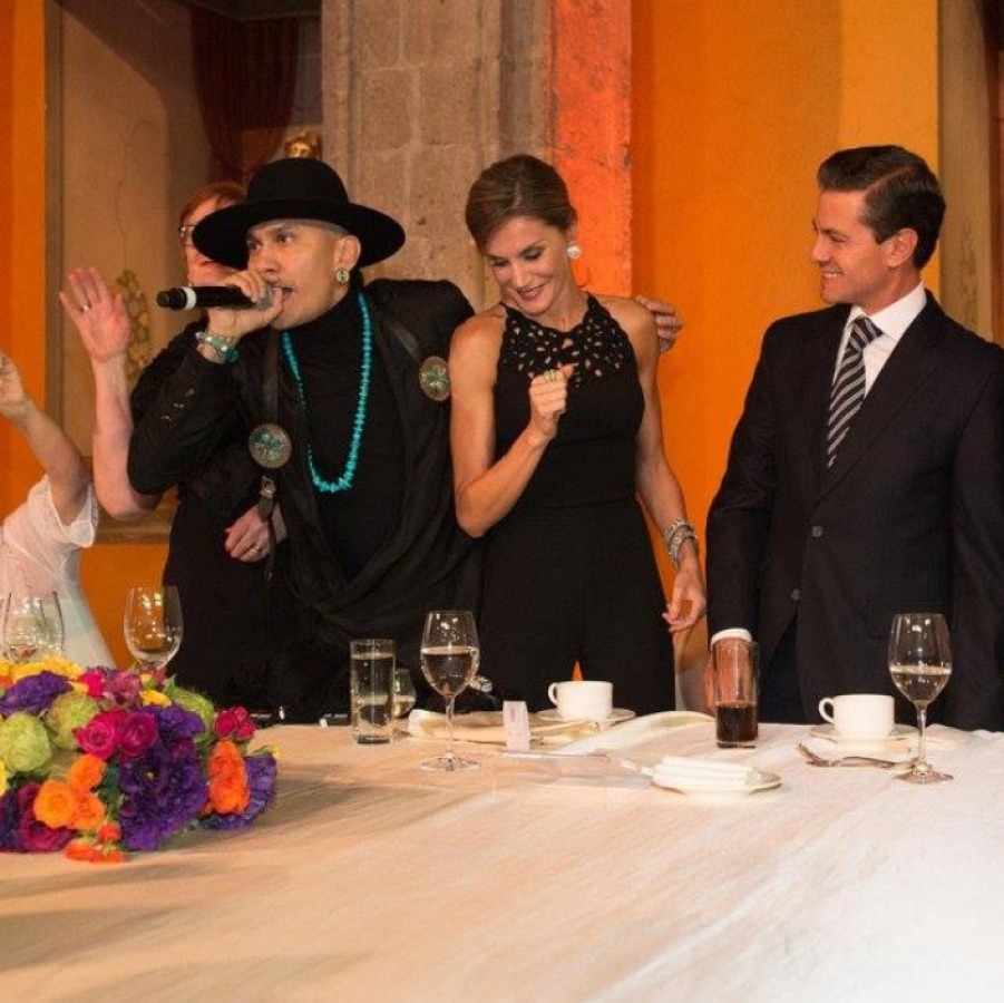 VIDEO: La divertida cena de bienvenida en México con doña Letizia moviéndose a ritmo de Taboo