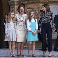 El otro gesto de la reina Letizia y doña Sofía que está siendo muy comentado
