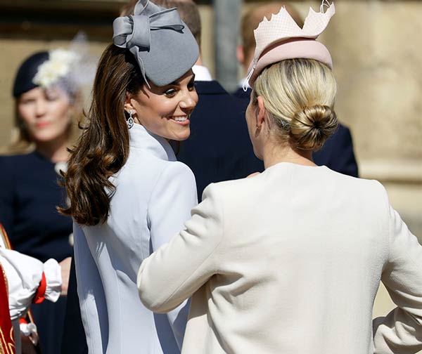 Kate Middleton y Zara Tindall