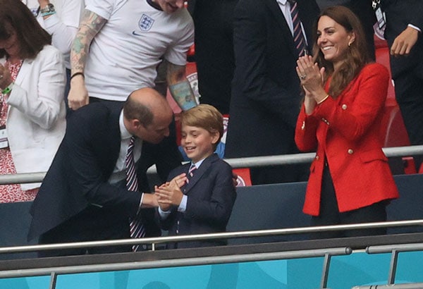 Príncipe William, Kate Middleton y el Príncipe George