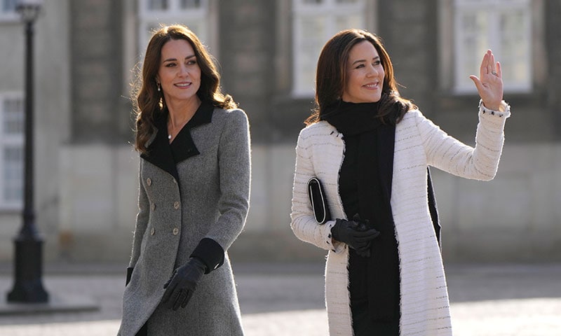 Kate Middleton y Mary de Dinamarca