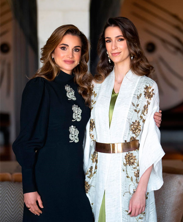 Rajwa y Rania de Jordania