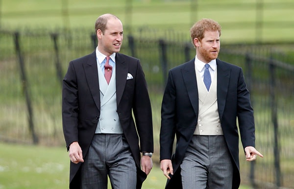 Príncipe Harry y el Príncipe William