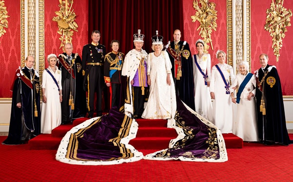 Retrato Coronación Carlos III