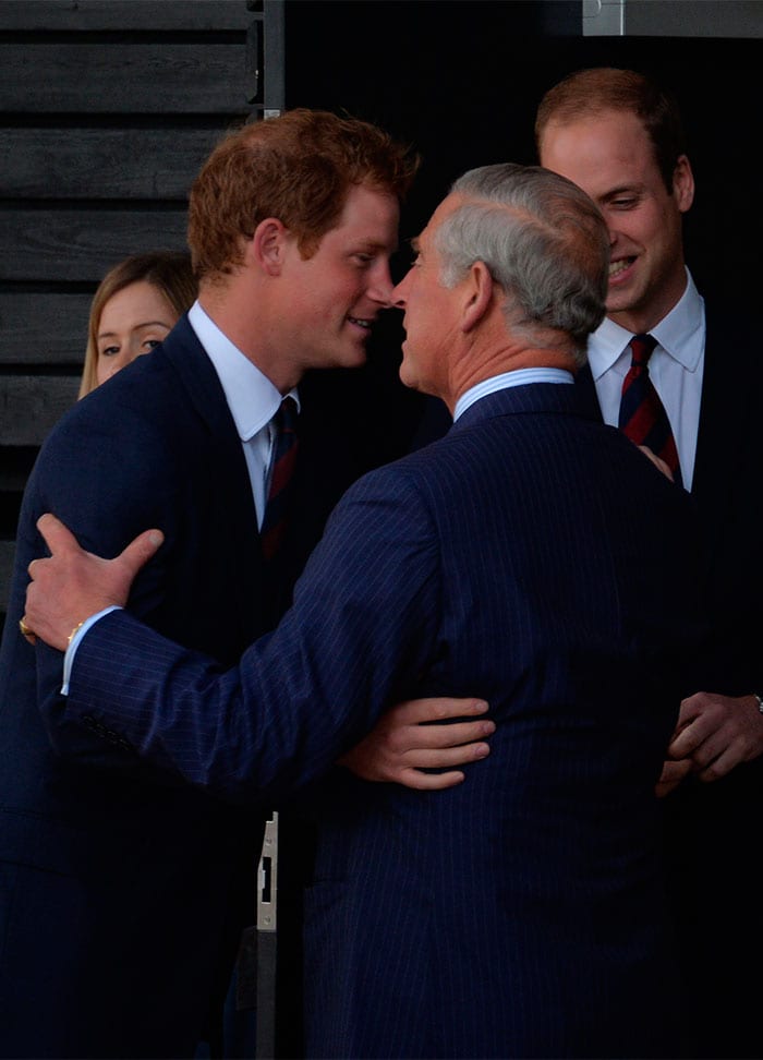 Príncipe Harry y Carlos III