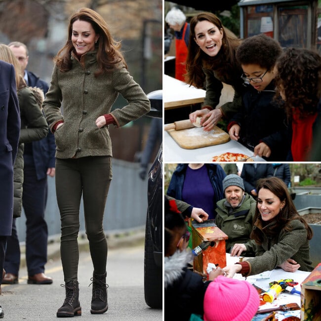 Kate Middleton has an outdoor pizza party and spends time at a special garden – all the pics
