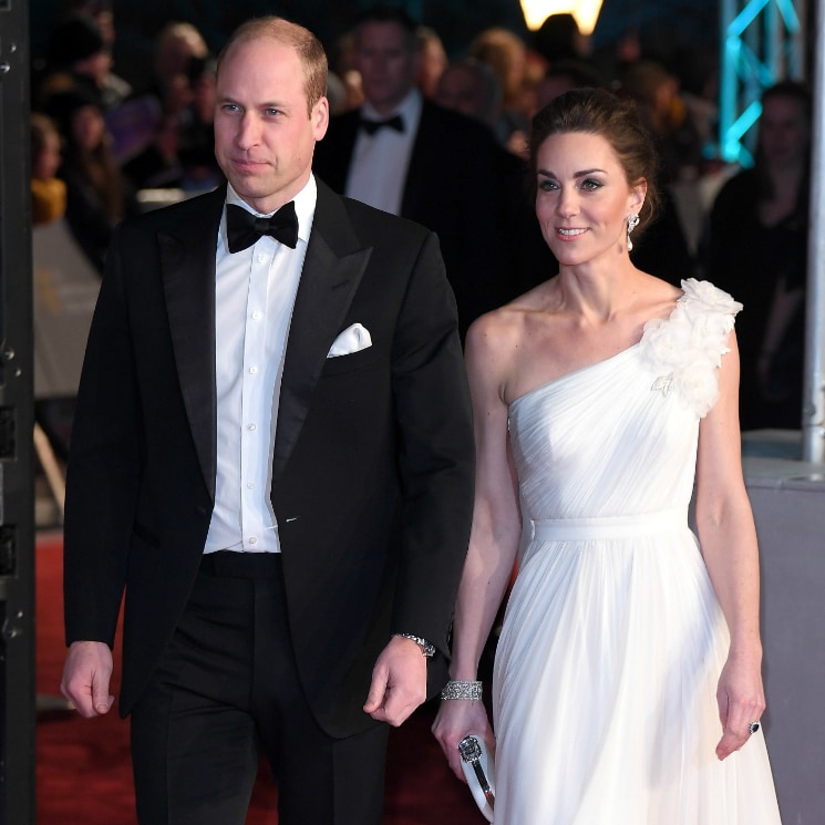 BAFTAs: Kate Middleton and Prince William arrive