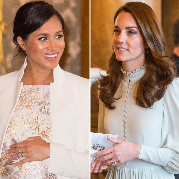 Meghan Markle and Kate Middleton reunite for a fancy affair at Buckingham Palace