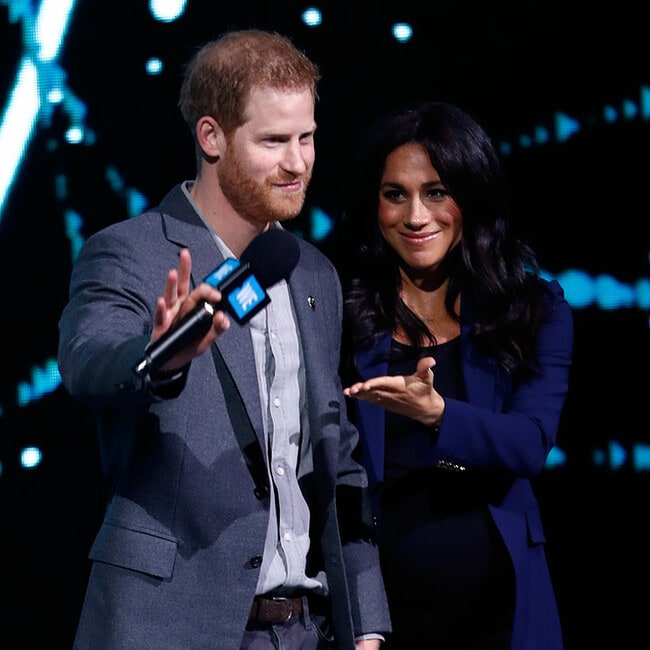 Watch: Meghan Markle and Harry make surprise on stage appearance