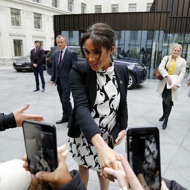 Meghan Markle shows she's a major girl power player in London