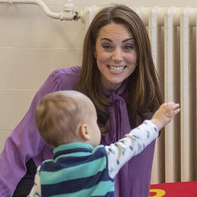 Kate Middleton with kids