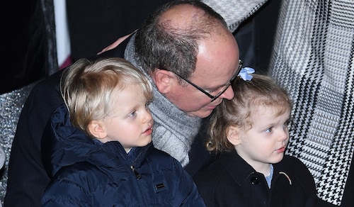 Princess Charlene's twins steal the show at Prince Albert's birthday celebration