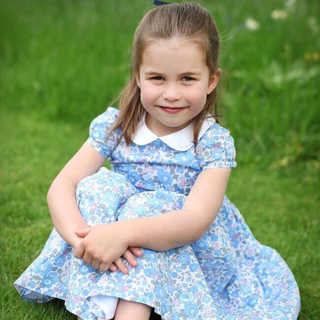Prince William and Kate Middleton release Princess Charlotte's fourth birthday portraits
