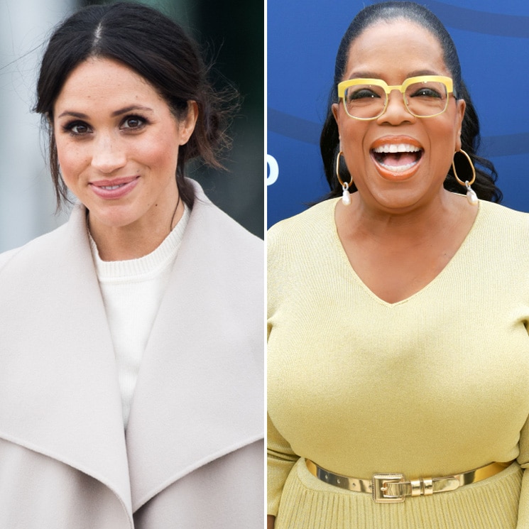 Meghan Markle and Oprah Winfrey