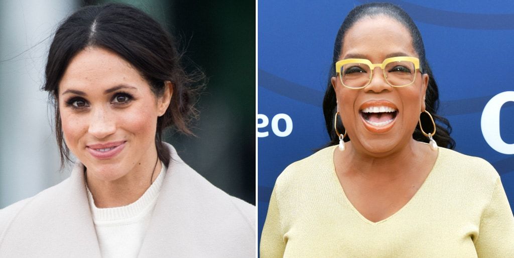 Oprah Winfrey is 'so proud' of Meghan Markle's decision to keep her birth private