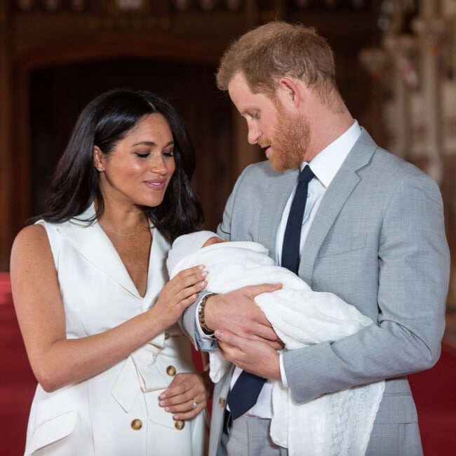 Meghan Markle shares new personal photo of baby Archie honoring Princess Diana for Mother's Day!