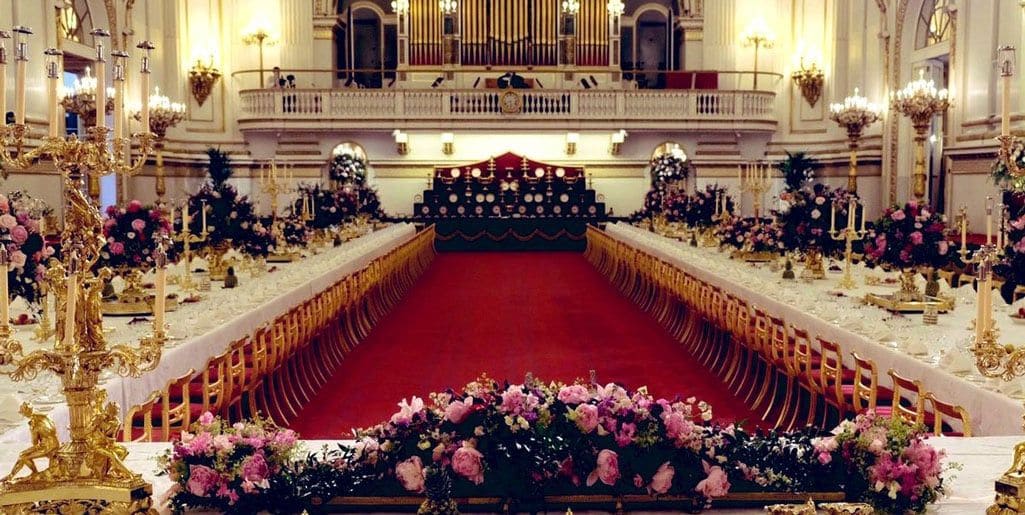 All the small details about the state banquet at Buckingham Palace Foto 1