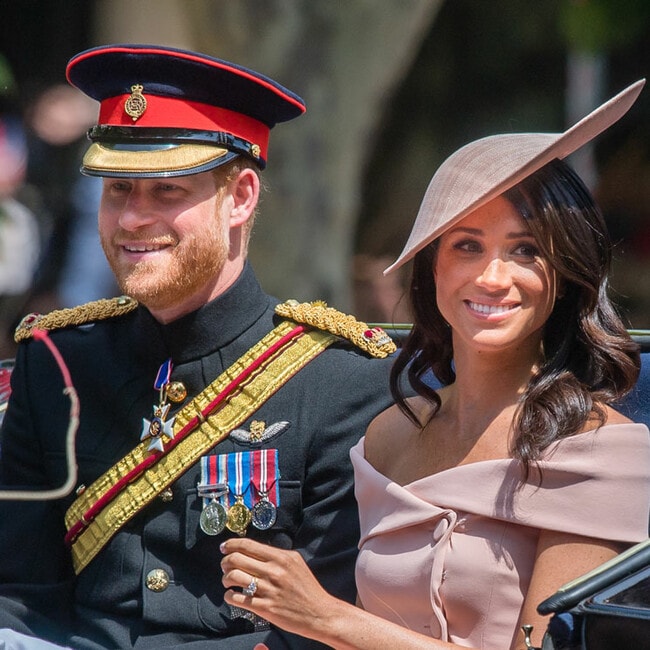 How Meghan Markle made it through her first Trooping the Colour with Prince Harry's help