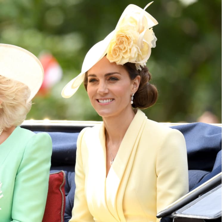 Kate Middleton brings the sunshine to Trooping the Colour Parade in meaningful dress