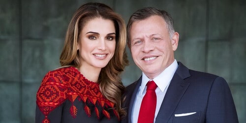 Queen Rania calls husband Abdullah ‘my King’ in romantic anniversary tribute