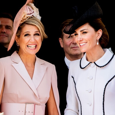 Queen Letizia and Queen Maxima 