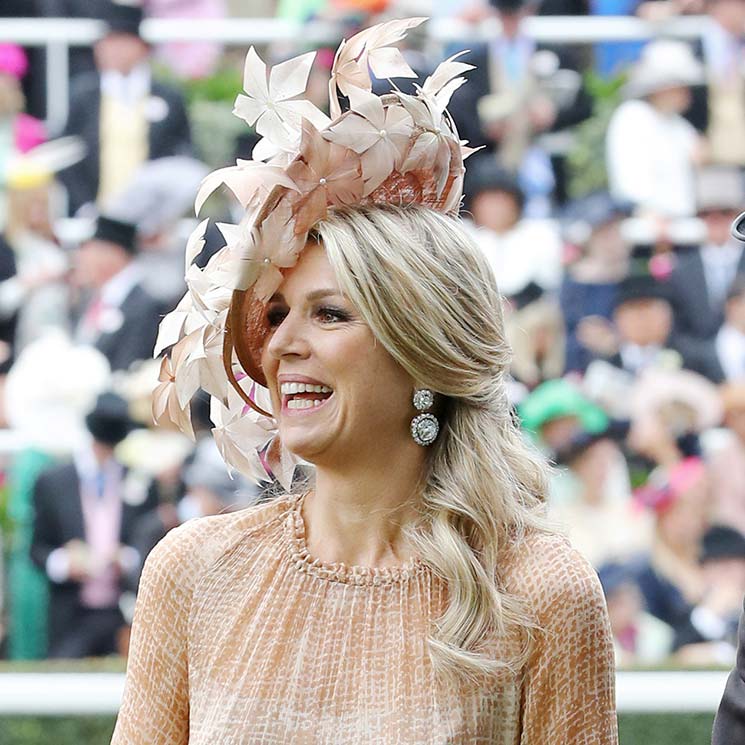 Queen Maxima wins the style stakes with her hat at Royal Ascot