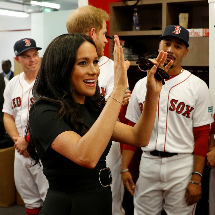 Meghan Markle and Prince Harry surprise at historic baseball game and the photos are too good!