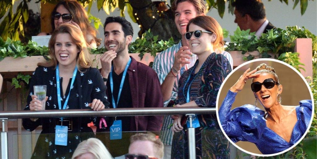 Princesses Beatrice and Eugenie fangirling over Celine Dion is everything we didn't know we needed