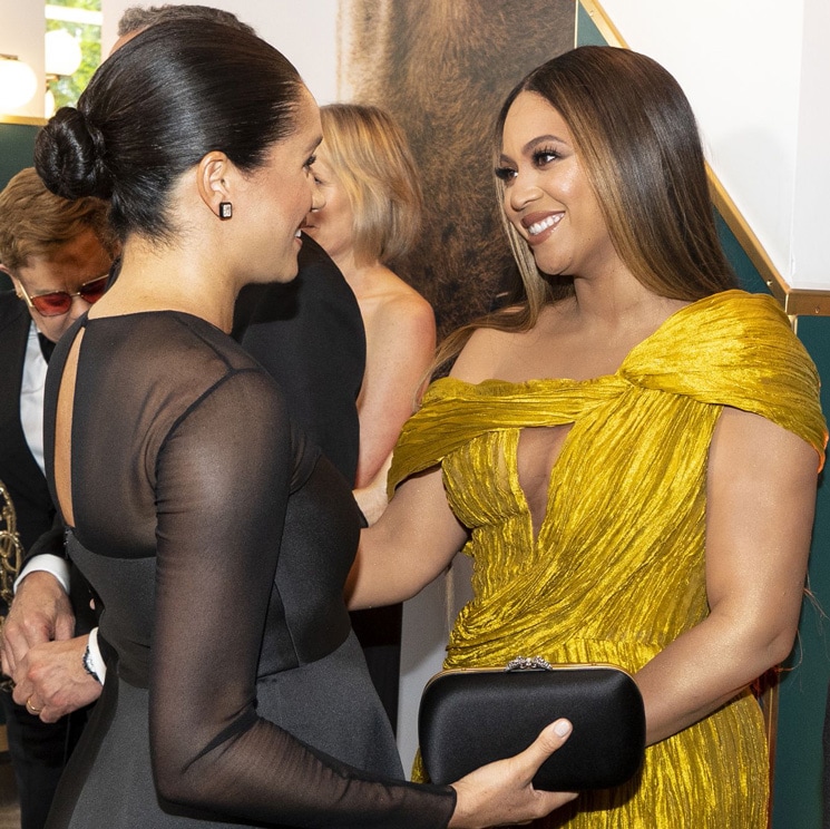Beyoncé reacts to meeting her longtime fan Meghan Markle and Prince Harry