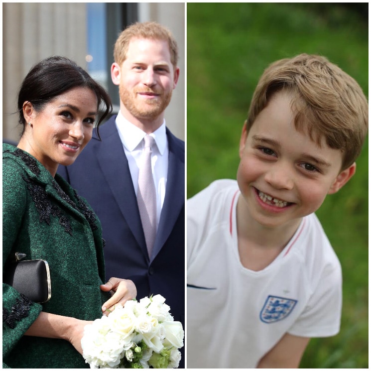Meghan Markle, Prince Harry wish nephew Prince George a happy birthday 