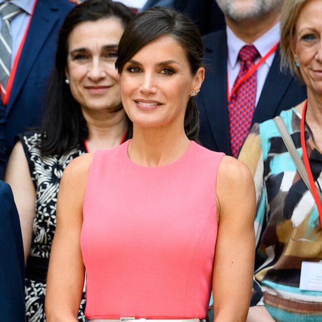 Queen Letizia shows us how to rock the chicest ponytail for summer
