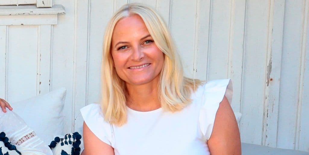 Surprise! Crown Princess Mette-Marit introduces her 'grandchild'