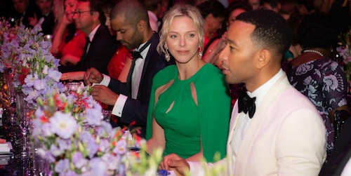 Princess Charlene brings Meghan Markle realness to the club with John Legend after epic gala!