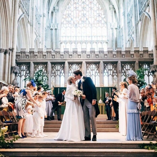 Inside Ellie Goulding's royal-like castle wedding with Princesses Beatrice and Eugenie and more