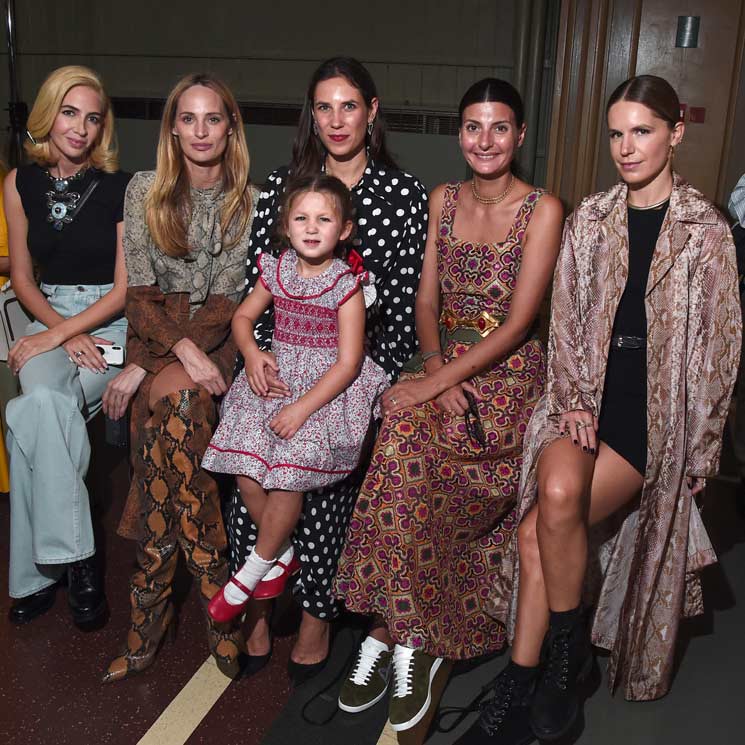 Tatiana Santo Domingo’s daughter India attends her first fashion show