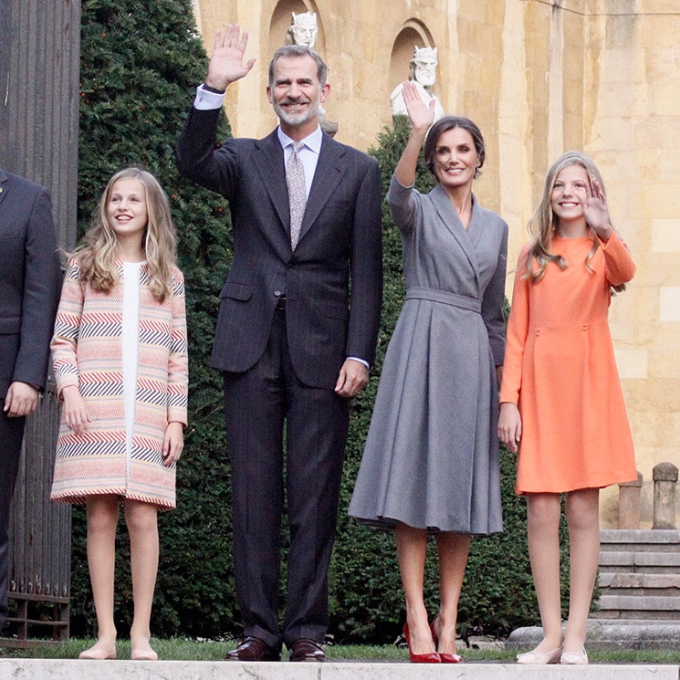 Princess Leonor and the Spanish royal family