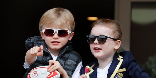 Princess Charlene shares the Monaco twins' school photos—and they're adorable!