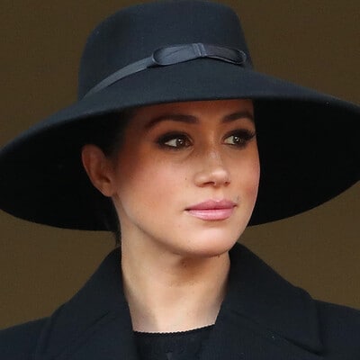 Meghan Markle at remembrance sunday