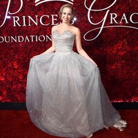 Jazmin Grace Grimaldi glitters at grandmother's Princess Grace Awards Gala