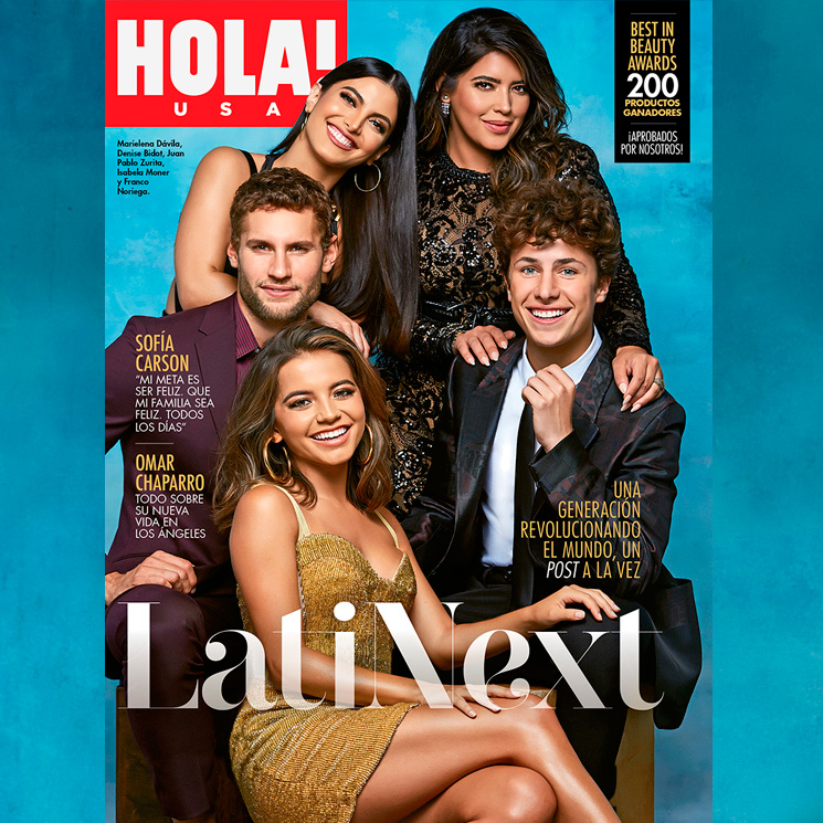 Mira el detrás de cámaras de la primera portada LatiNext de HOLA! USA