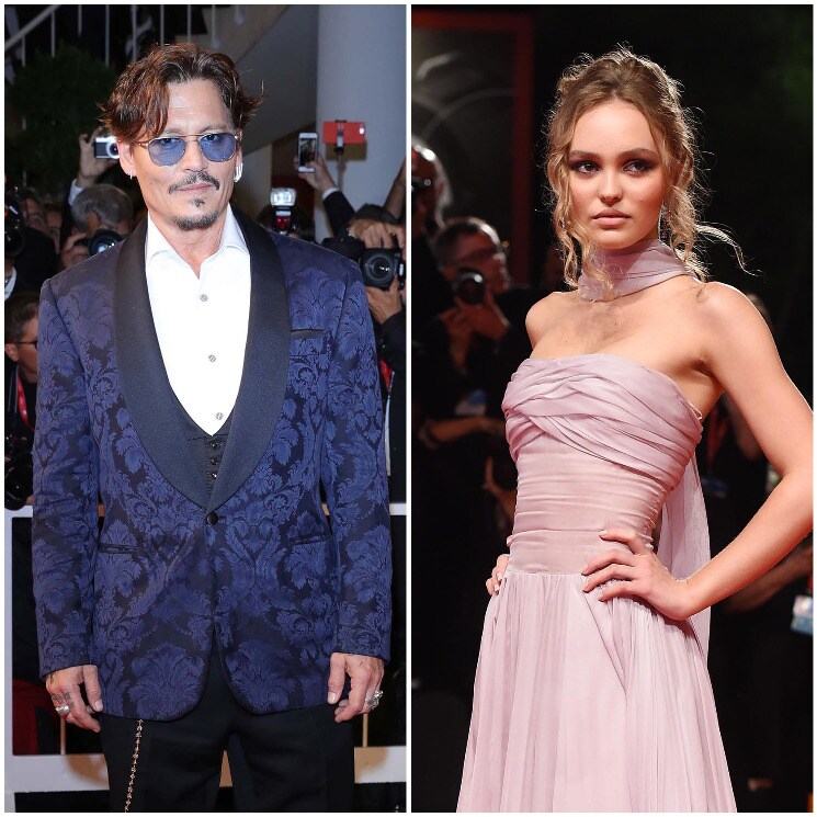 Johnny Depp orgulloso de los triunfos de su hija Lily Rose