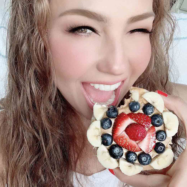 Si quieres un ‘sweet bite’ saludable, ¡haz como Thalía!