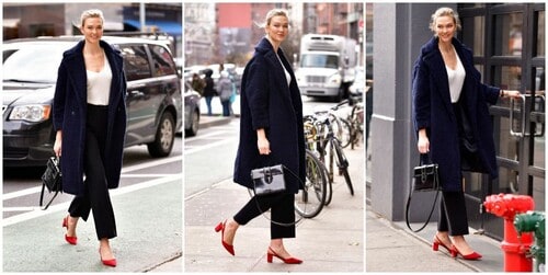 Las claves para copiar el look neoyorkino de Karlie Kloss