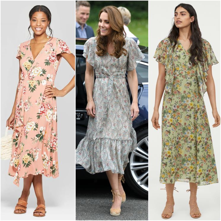 5 vestidos con el estampado más 'in' del verano al estilo de Kate Middleton