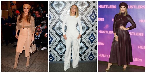 9 momentos en los que Jennifer Lopez lució con estilazo la tendencia monocromática