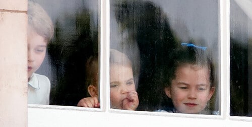 Sale a luz fotografía inédita del príncipe George, la princesa Charlotte y el príncipe Louis
