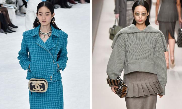 Cozy bags with shearling details for fall-winter
